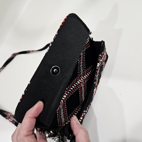 VERA BRADLEY All In One Crossbody In Minsk Plaid Pattern NWOT - Picture 7 of 9